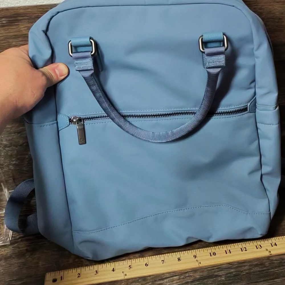 Light Blue Backpack - Picture 10 of 11